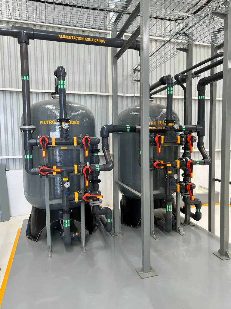 Filtros de presión industriales