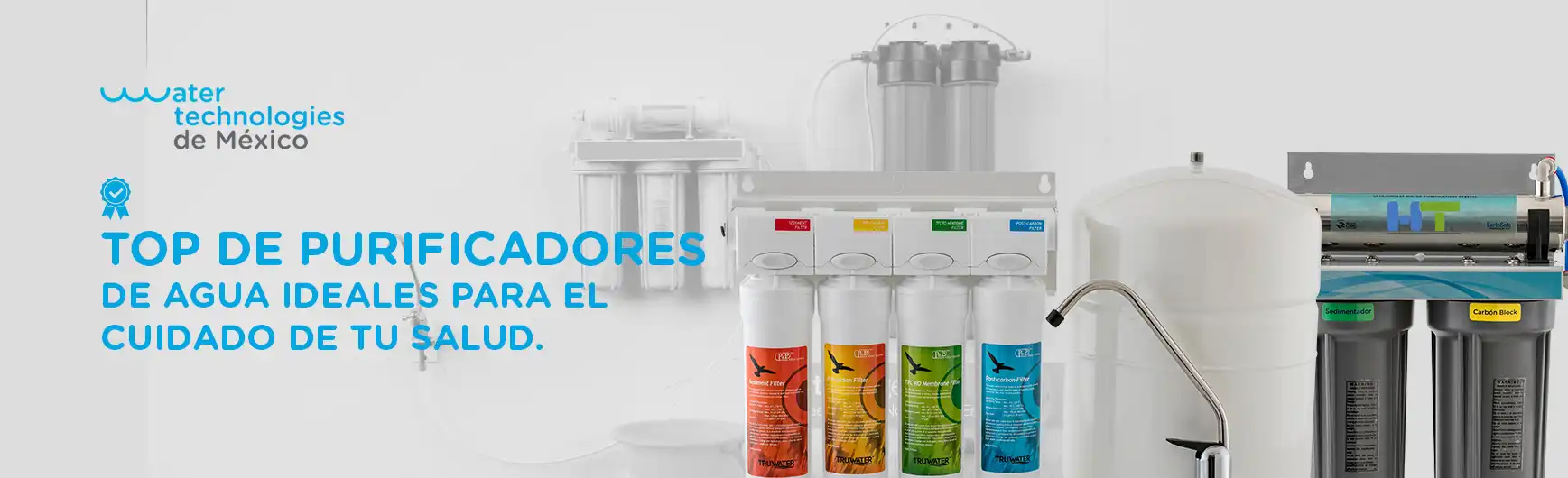 Top de purificadores de agua  ideales para el cuidado de tu salud.