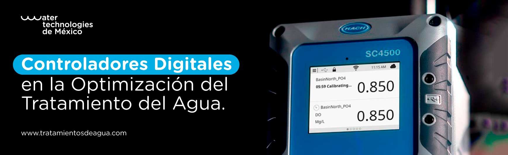 Ventajas de los Controladores Digitales en la Optimización del Tratamiento del Agua.