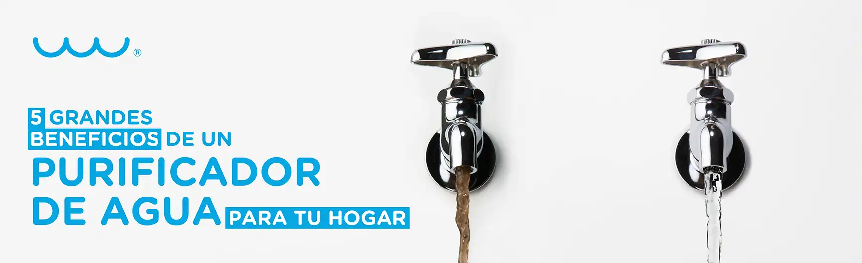 5 grandes beneficios de un purificador de agua para tu hogar.