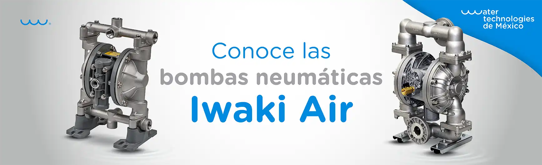 Conoce las bombas neumáticas Iwaki Air