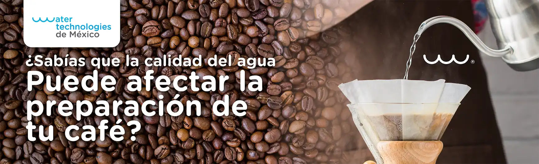 ¿Sabías que la calidad del agua puede afectar la preparación de tu café?