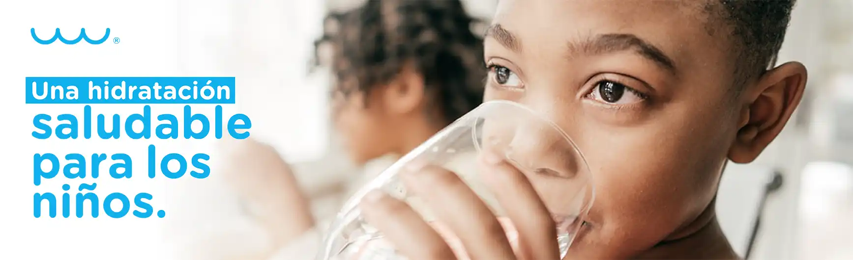 Una hidratación saludable para los niños.