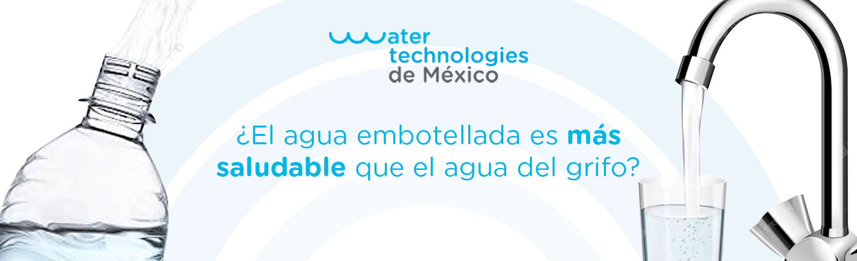 ¿El agua embotellada es más saludable que el agua del grifo?