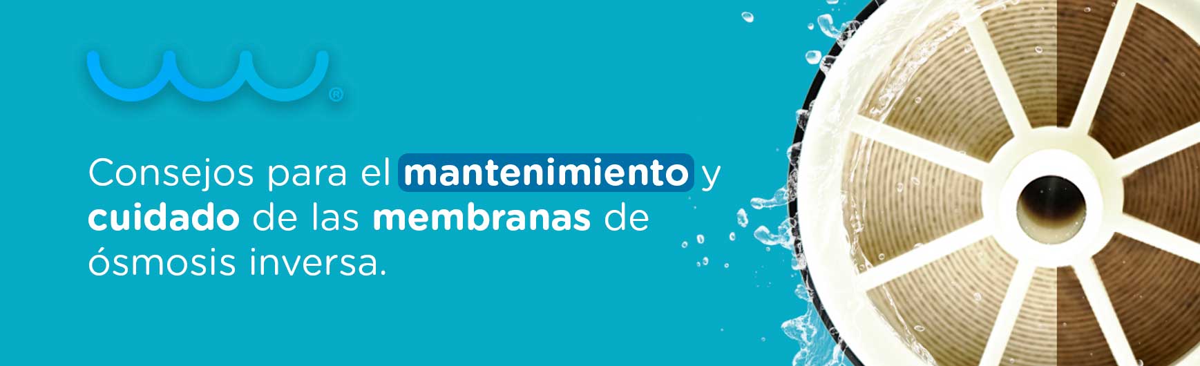 Consejos para el mantenimiento y cuidado de las membranas de ósmosis inversa.