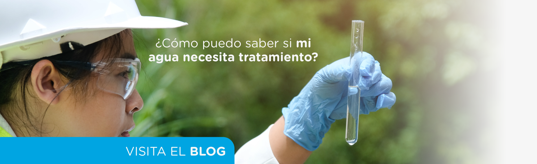 ¿Cómo puedo saber si mi agua necesita tratamiento?