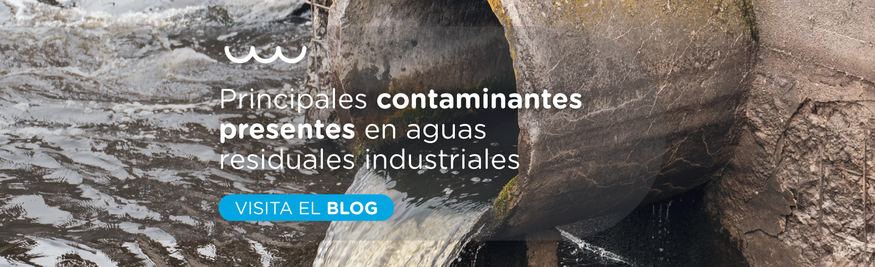 Principales contaminantes presentes en aguas residuales industriales.