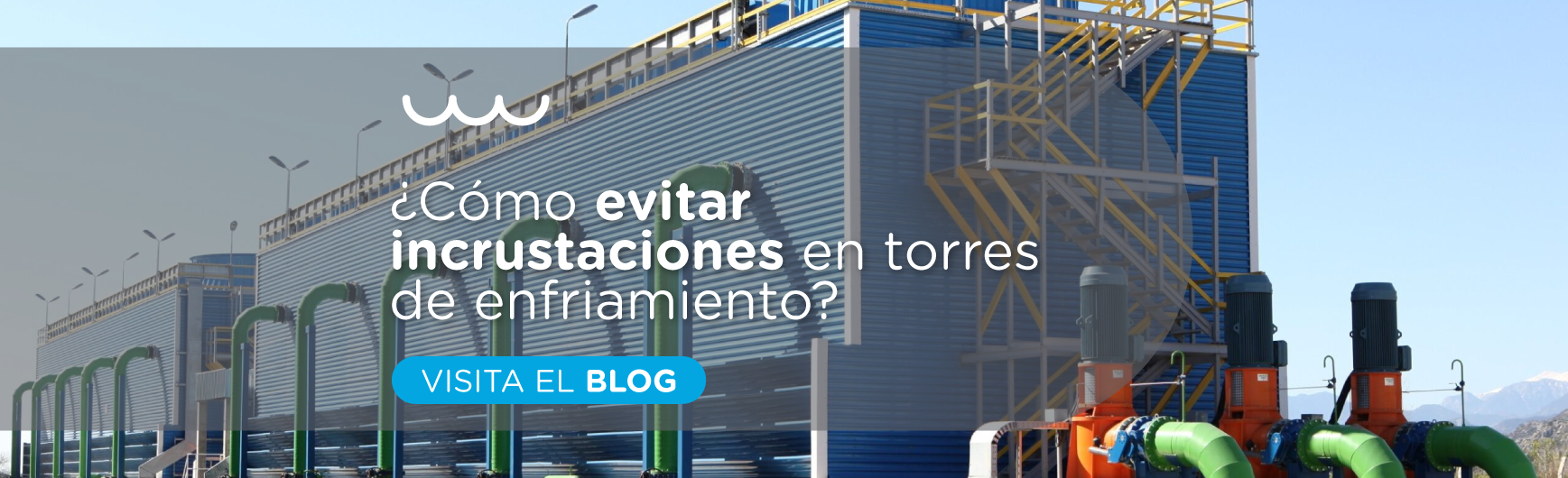 ¿Cómo evitar incrustaciones en torres de enfriamiento?