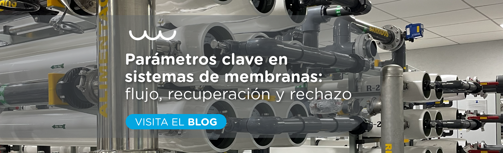 Parámetros clave en sistemas de membranas: flujo, recuperación y rechazo