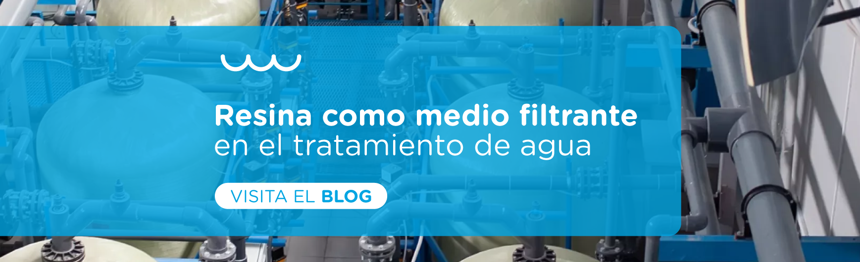 Resina como medio filtrante en el tratamiento de agua