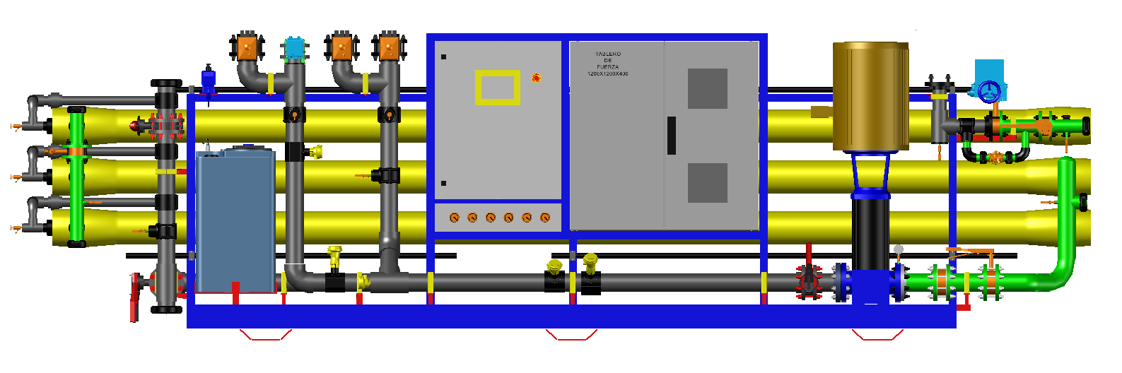 Ósmosis inversa industrial WTM-8R6M