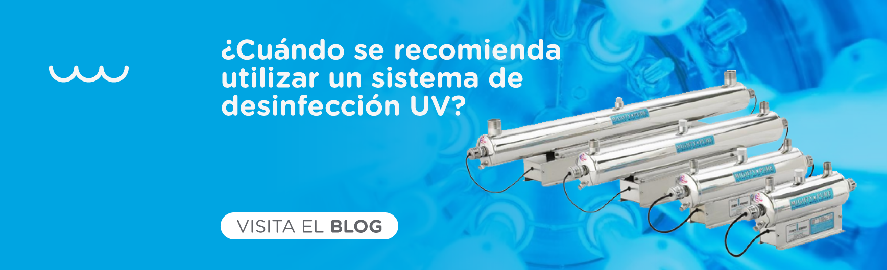 ¿Cuándo se recomienda utilizar un sistema de desinfección UV?