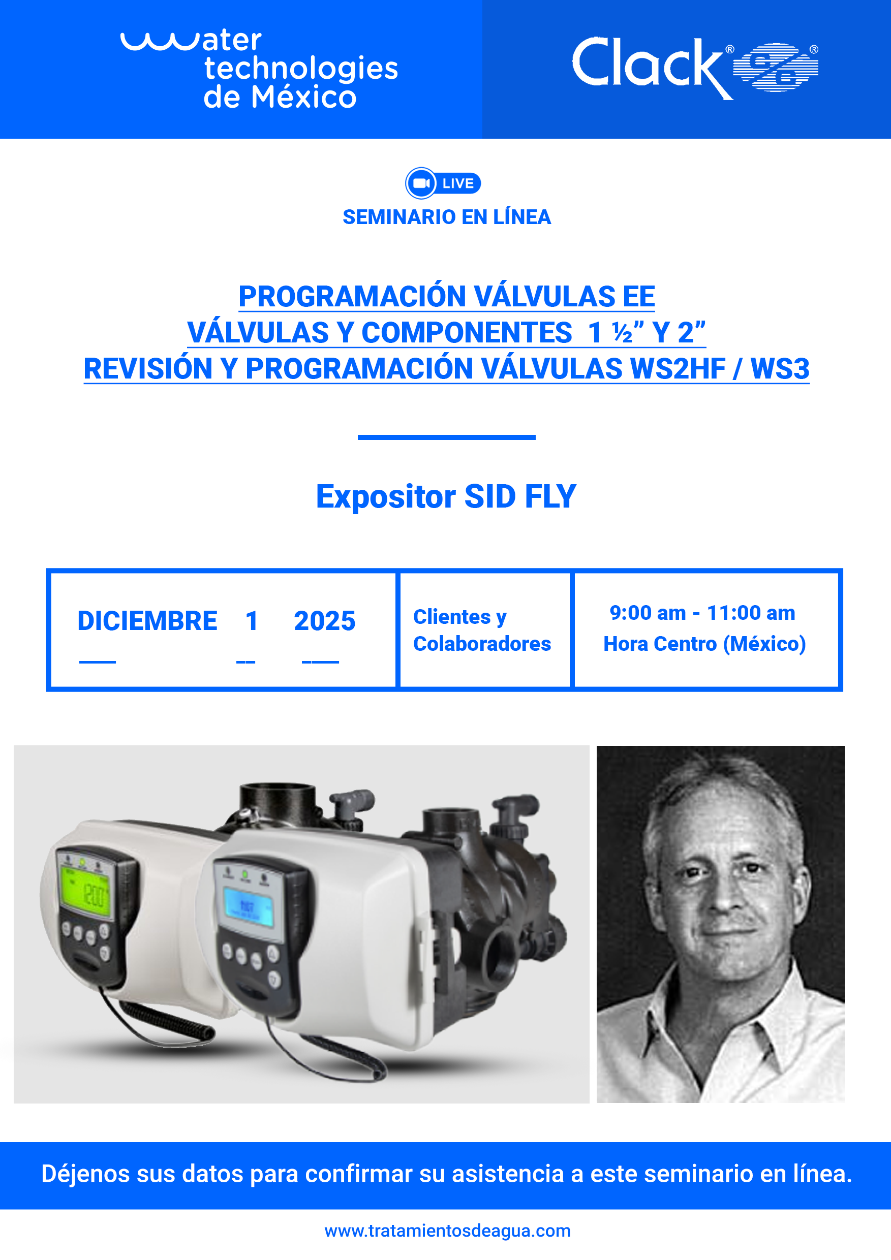 Seminario Válvulas CLACK