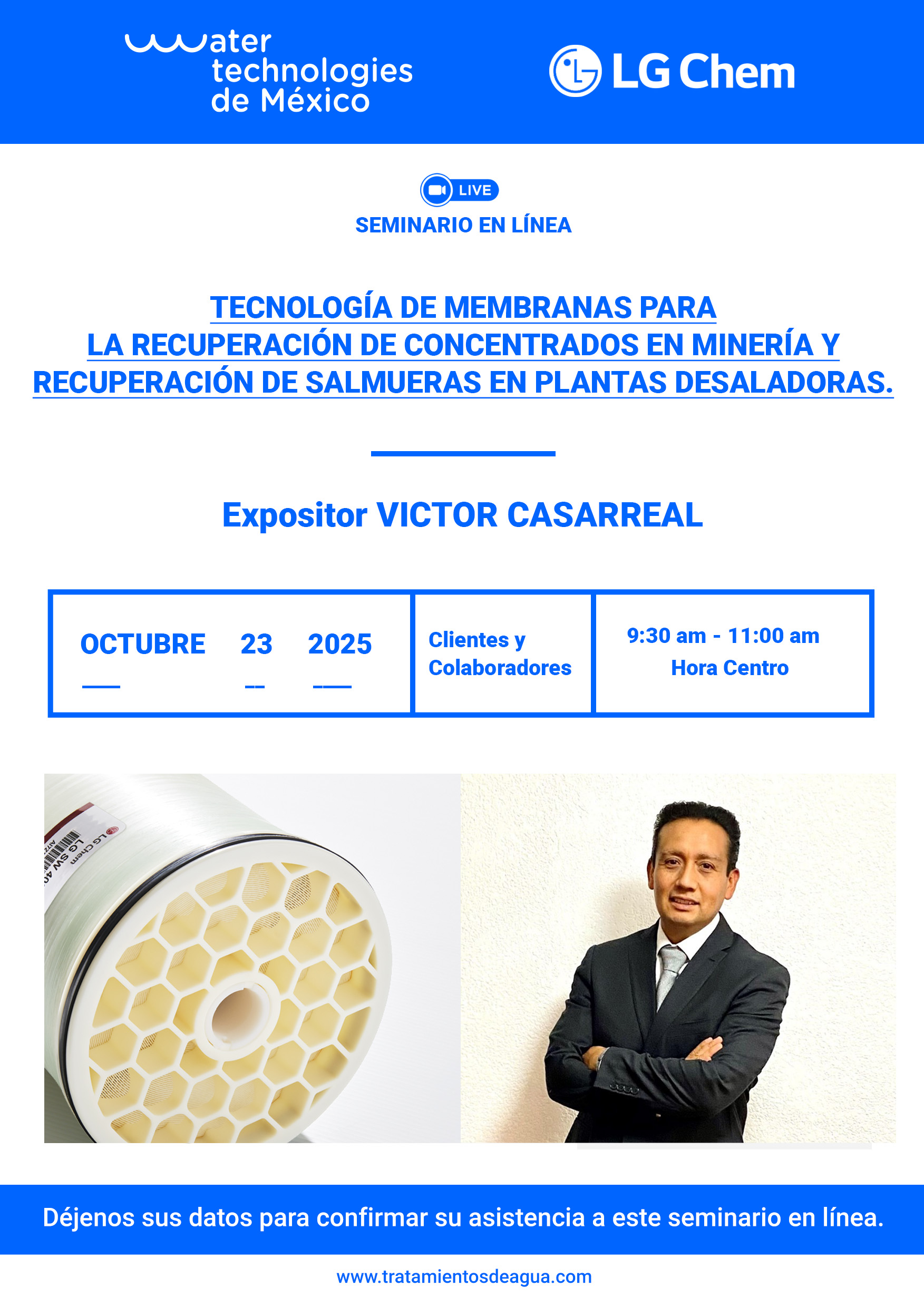 Tecnología de membranas LG