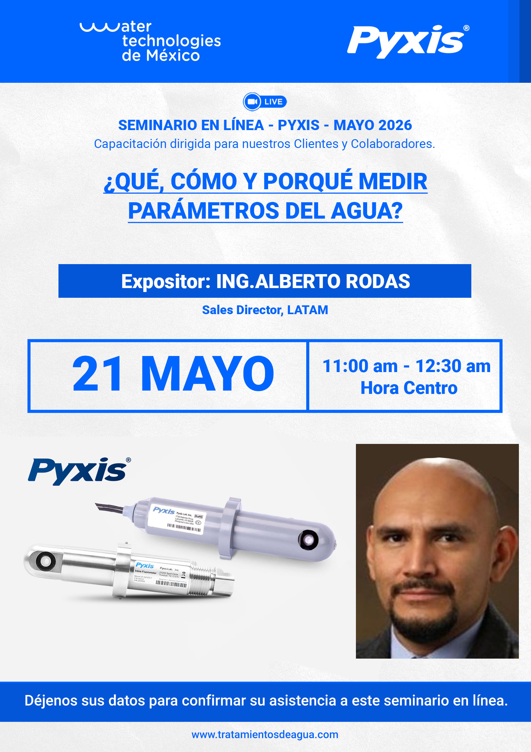 ¿Qué, cómo y porqué medir parámetros del agua?